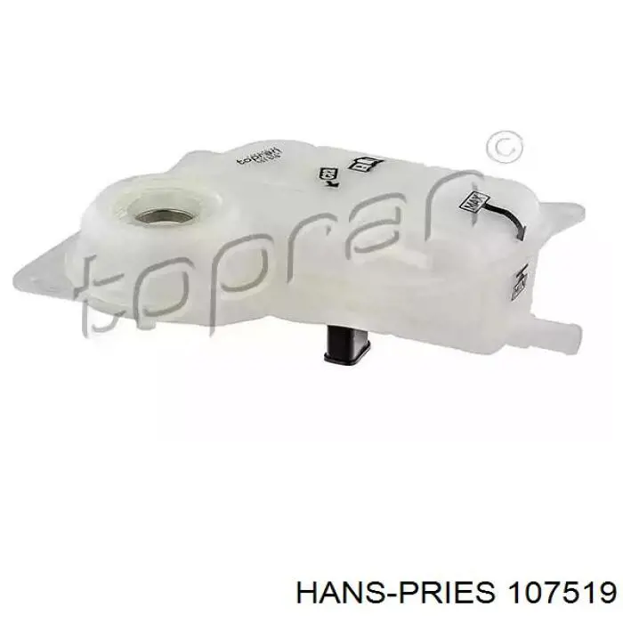 107519 Hans Pries (Topran) tanque de expansão do sistema de esfriamento
