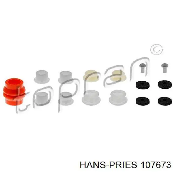 Ремкомплект кулисы переключения передач Hans Pries (Topran) 107673 цена, от 3.14 USD