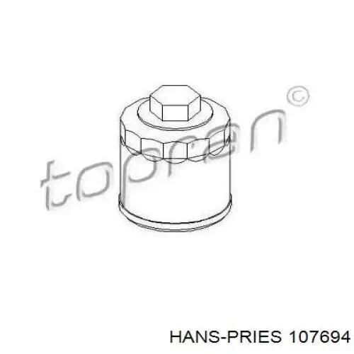 Масляный фильтр 107694 Hans Pries (Topran)