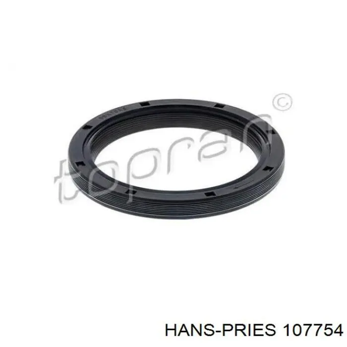 107754 Hans Pries (Topran) vedação traseira de cambota de motor