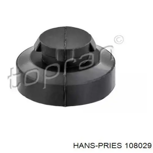 Кронштейн (подушка крепления) радиатора нижний Hans Pries (Topran) 108029 цена, от 2.11 USD