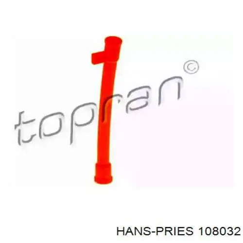 Направляющая щупа-индикатора уровня масла в двигателе Hans Pries (Topran) 108032