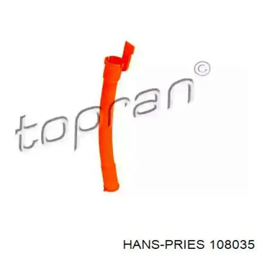 Направляющая щупа-индикатора уровня масла в двигателе Hans Pries (Topran) 108035 цена, от 1.34 USD