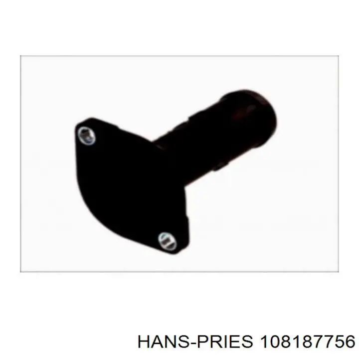 108187756 Hans Pries (Topran) Тройник системы охлаждения