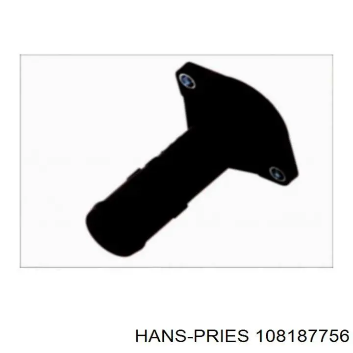 Фланец системы охлаждения Hans Pries (Topran) 108187756 цена, от 2.82 USD