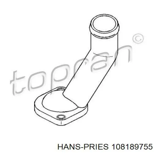 Крышка термостата 108189755 Hans Pries (Topran)