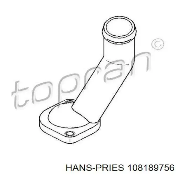 Крышка термостата 108189756 Hans Pries (Topran)