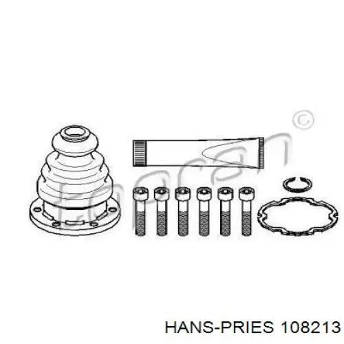 Пыльник ШРУСа внутренний 108213 Hans Pries (Topran)