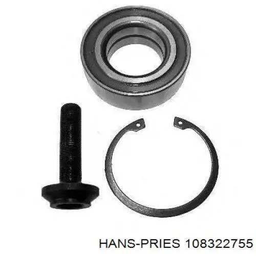 108322755 Hans Pries (Topran) Подшипник ступицы передней