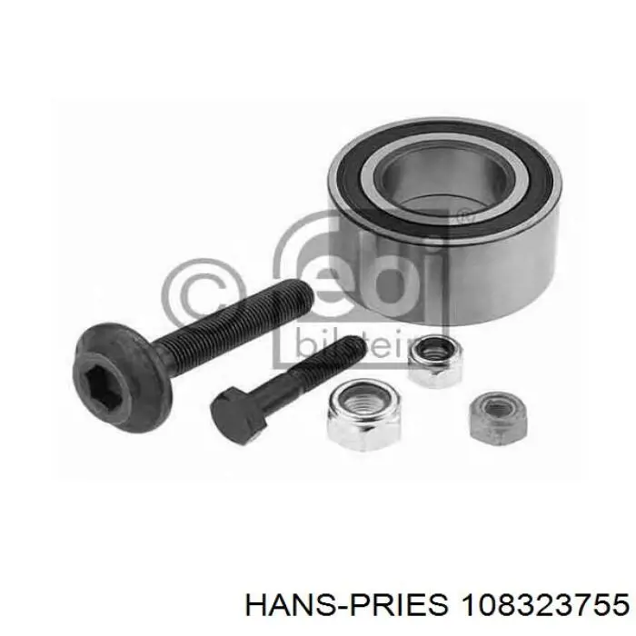 108323755 Hans Pries (Topran) Подшипник ступицы передней