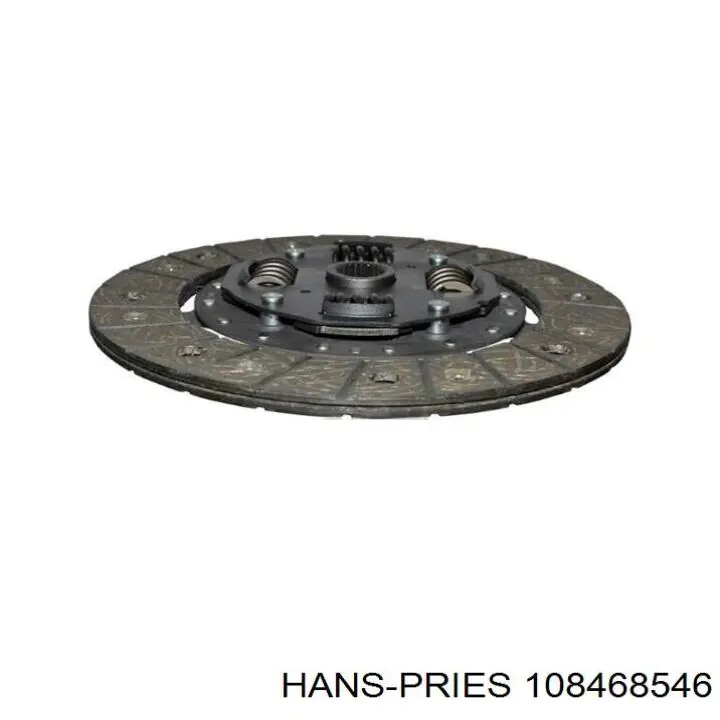 108468546 Hans Pries (Topran) Диск сцепления ведомый