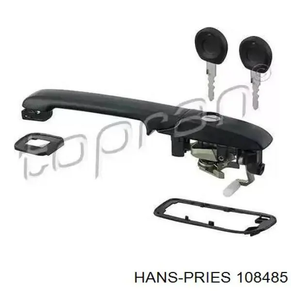 Ручка двери передней наружная правая Hans Pries (Topran) 108485 цена, от 9.71 USD
