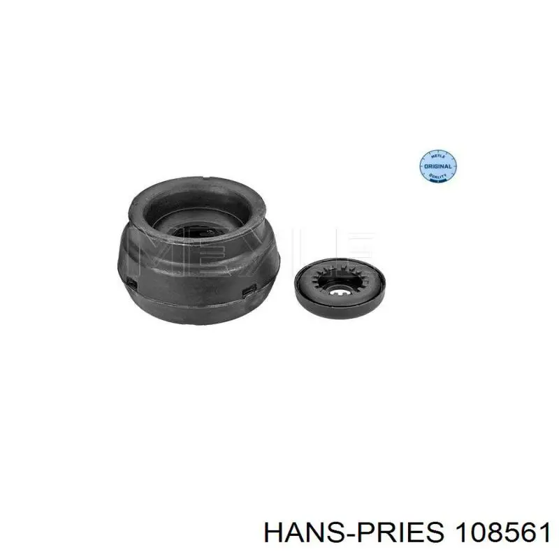 Опора стойки амортизатора переднего Hans Pries (Topran) 108561 цена, от 7.41 USD