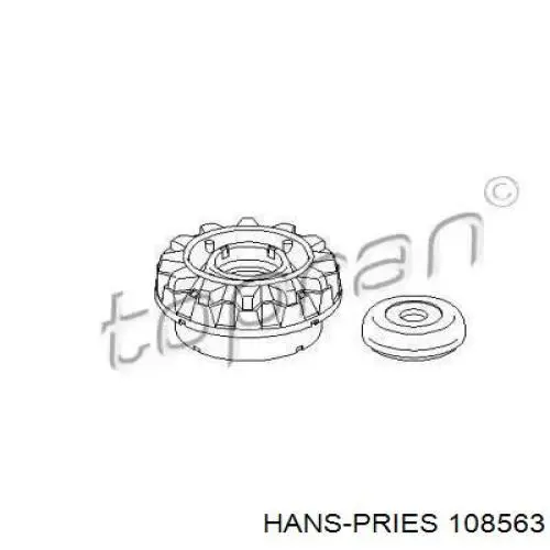 Опора амортизатора переднего 108563 Hans Pries (Topran)