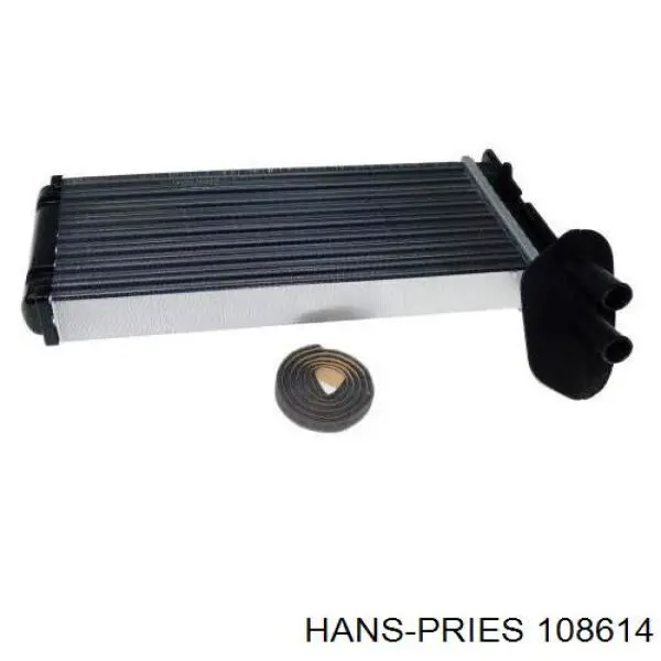 Купить 108614 Hans Pries (Topran) Радиатор печки