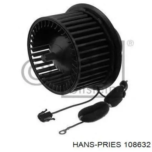 Вентилятор печки 108632 Hans Pries (Topran)