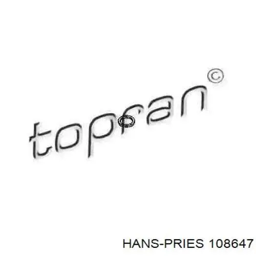 108647 Hans Pries (Topran) прокладка шланга подачи масла к турбине
