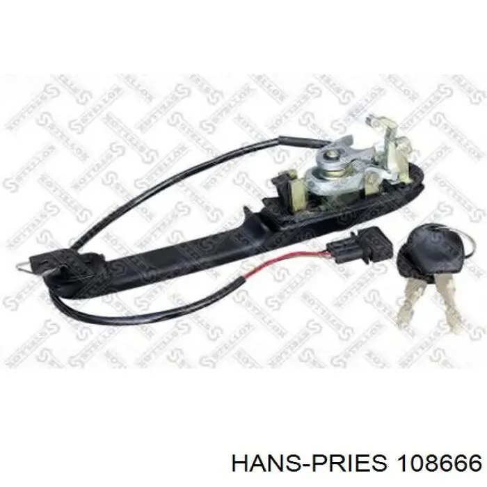 Ручка двери передней наружная левая Hans Pries (Topran) 108666 цена, от 13.23 USD