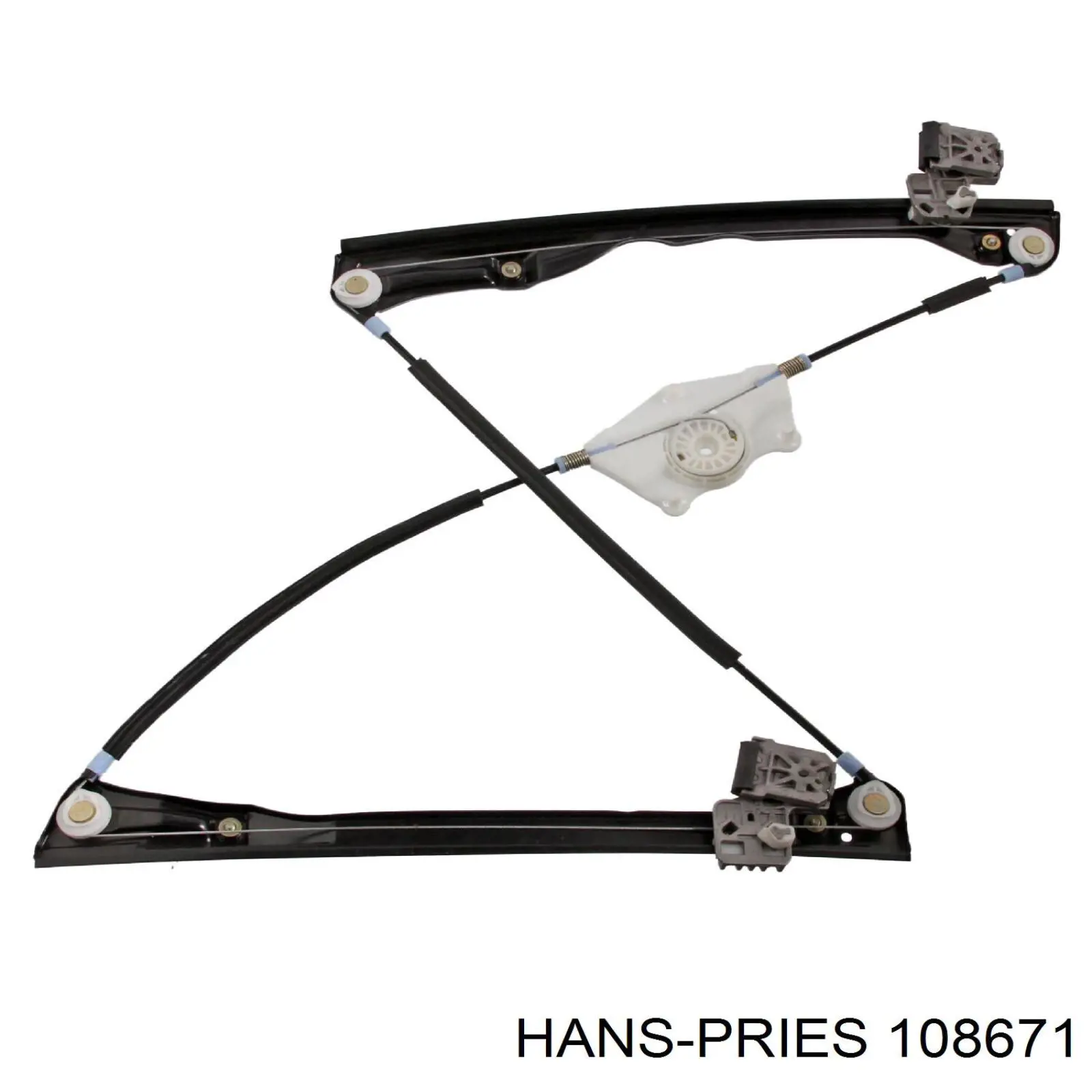 Стеклоподъемник передней правой двери Hans Pries (Topran) 108671 цена, от 25.04 USD
