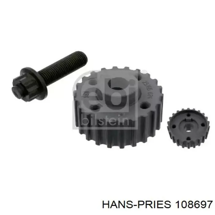 Звездочка привода коленвала 108697 Hans Pries (Topran)