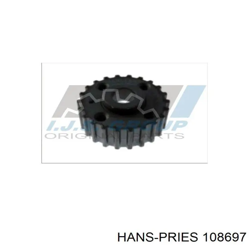 Купить 108697 Hans Pries (Topran) Шестерня привода коленвала двигателя