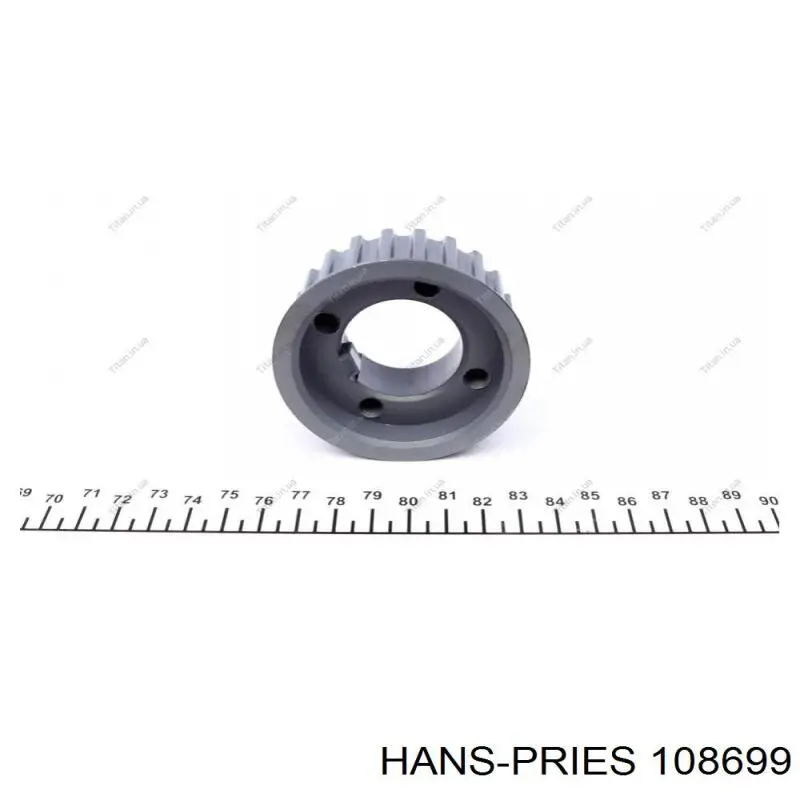 Купить 108699 Hans Pries (Topran) Шестерня привода коленвала двигателя