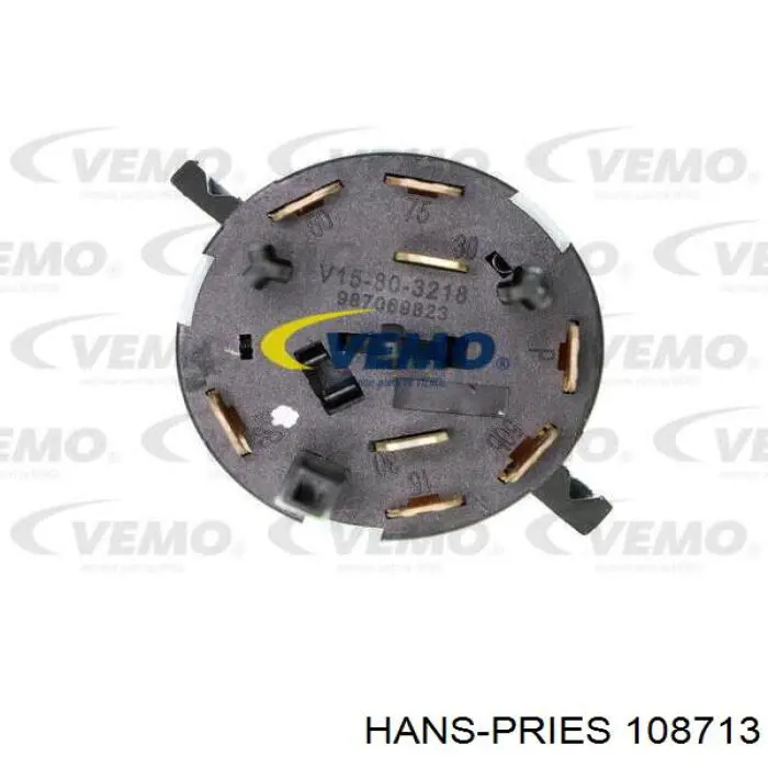 Замок зажигания, контактная группа Hans Pries (Topran) 108713 цена, от 8.45 USD