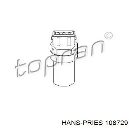 Sensor de velocidad 108729 Hans Pries (Topran)