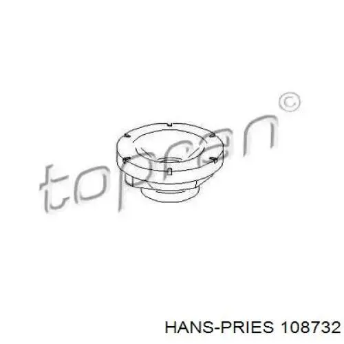 108 732 Hans Pries (Topran) проставка (резиновое кольцо пружины задней верхняя)