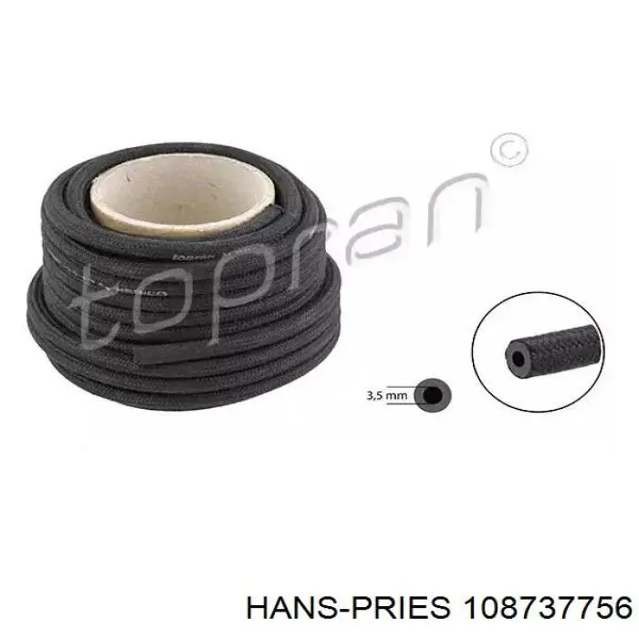 108737756 Hans Pries (Topran) Шланг для удаления воздуха