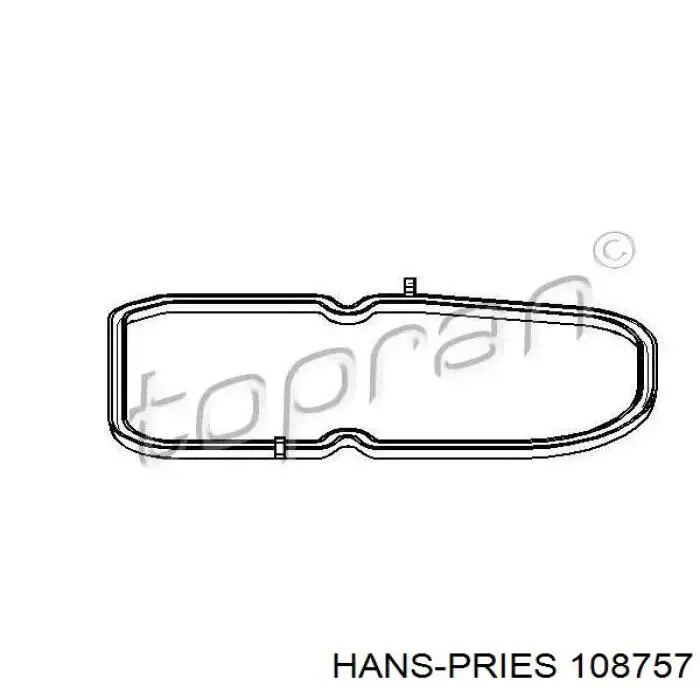 Прокладка поддона АКПП и МКПП Hans Pries (Topran) 108757 цена, от 3.39 USD
