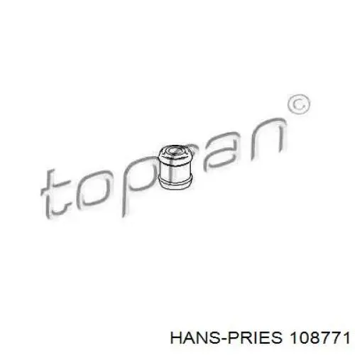 108771 Hans Pries (Topran) сайлентблок крепления рулевой рейки