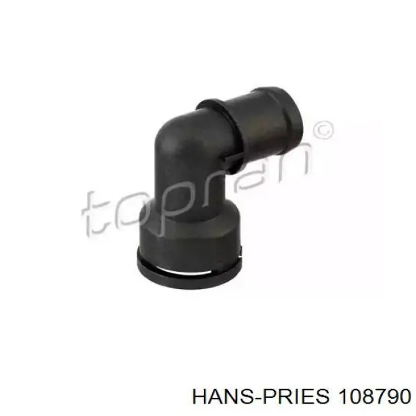 108790 Hans Pries (Topran) фланец системы охлаждения (тройник)