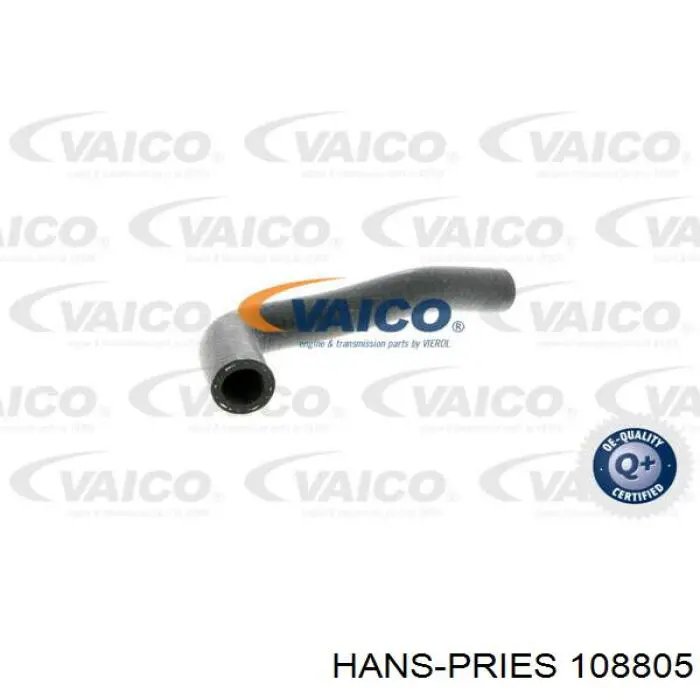 Шланг/патрубок системы охлаждения Hans Pries (Topran) 108805 цена, от 2.61 USD