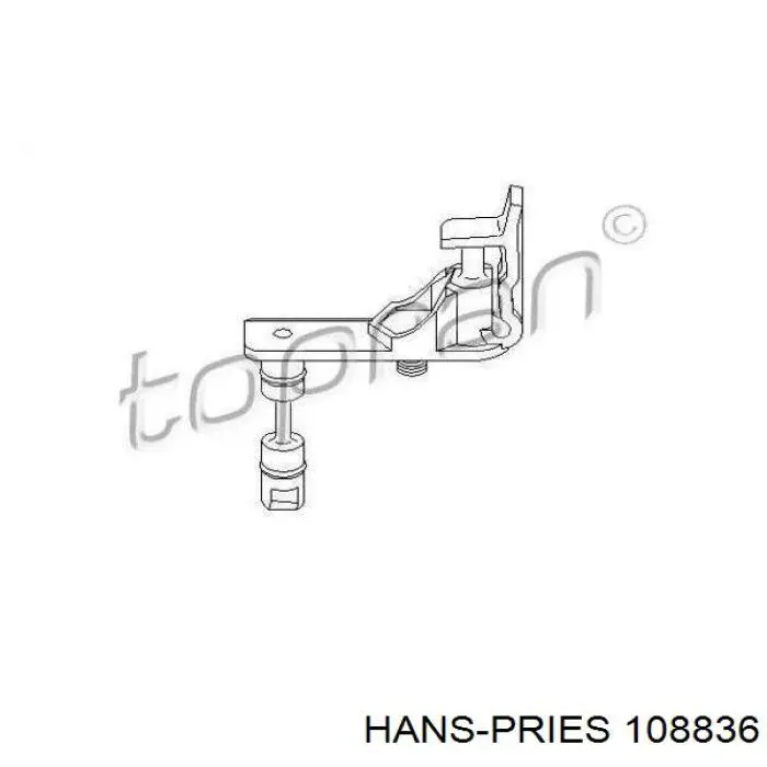 Купить 108836 Hans Pries (Topran) Тяга кулисы АКПП/КПП