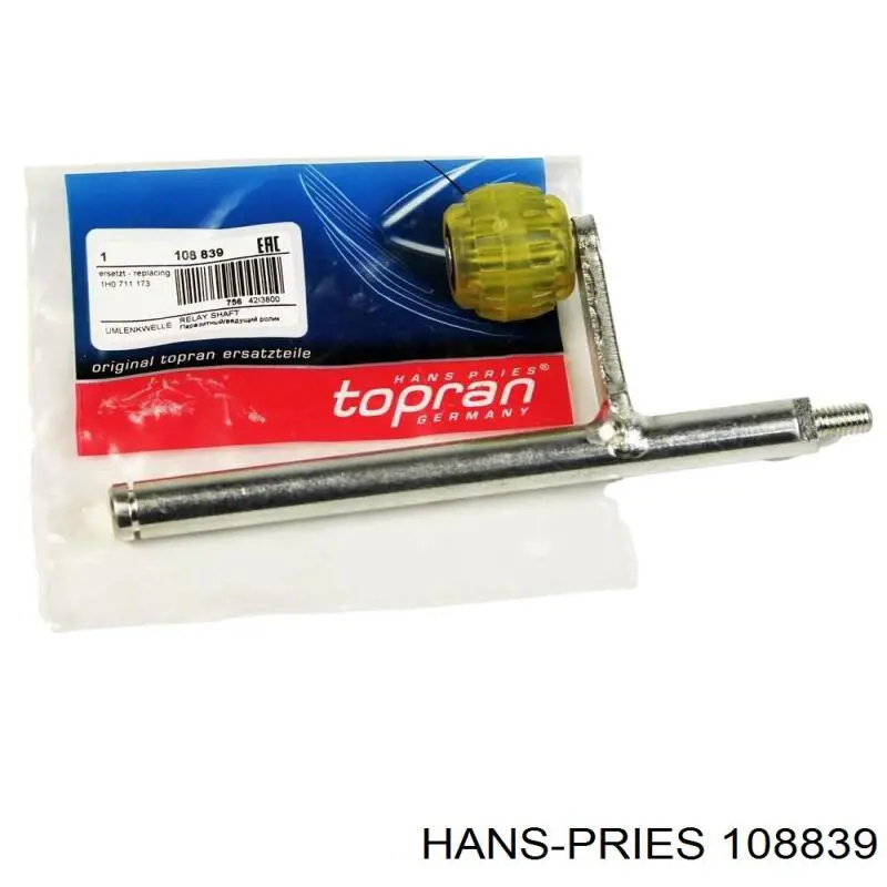 Кронштейн кулисы КПП Hans Pries (Topran) 108839 цена, от 4.27 USD