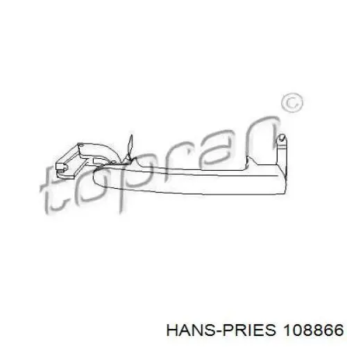 108866 Hans Pries (Topran) Ручка передней двери, наружная