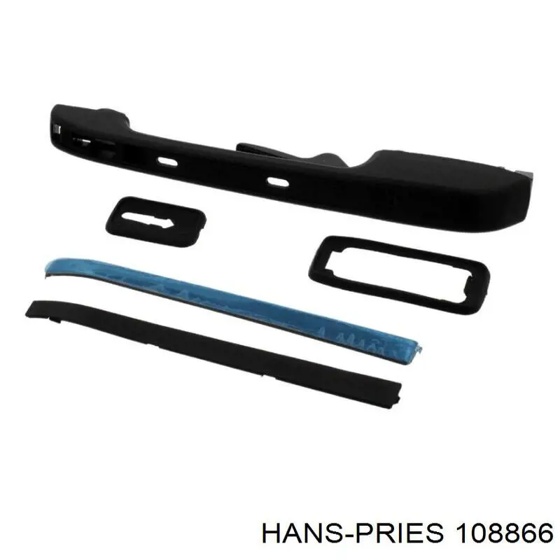 Ручка двери передней наружная 108866 Hans Pries (Topran)