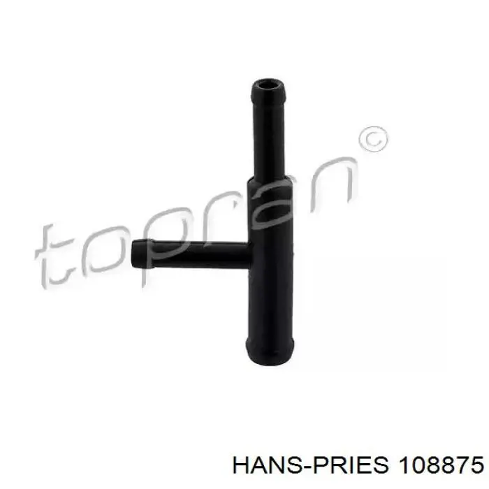 Фланец системы охлаждения 108875 Hans Pries (Topran)