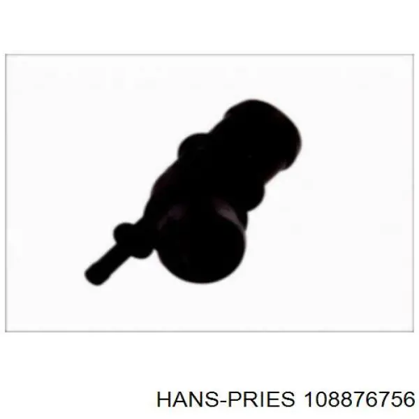 108876756 Hans Pries (Topran) фланец системы охлаждения (тройник)
