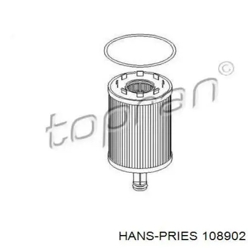 108902 Hans Pries (Topran) масляный фильтр