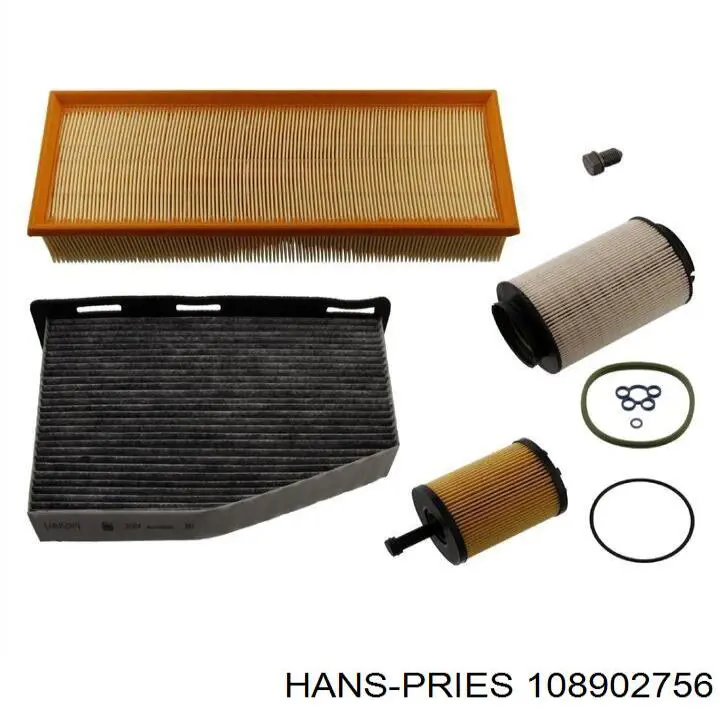 Фильтр очистки масла центробежный Hans Pries (Topran) 108902756 цена, от 4.23 USD