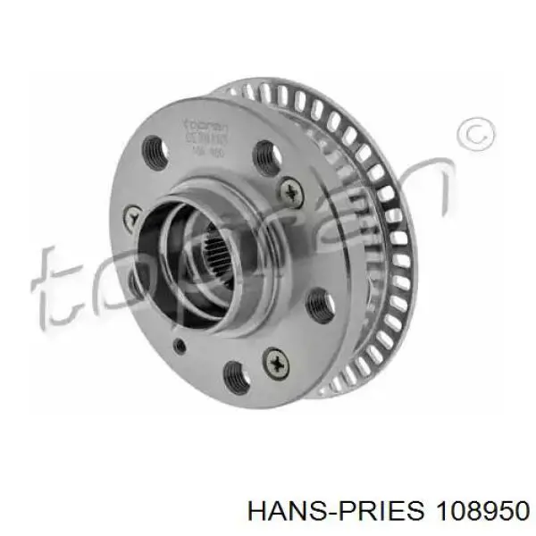 Ступица задняя 108950 Hans Pries (Topran)