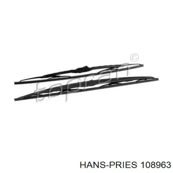 Щетки стеклоочистителя 108963 Hans Pries (Topran)