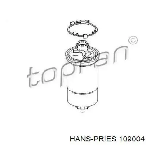 Топливный фильтр 109004 Hans Pries (Topran)