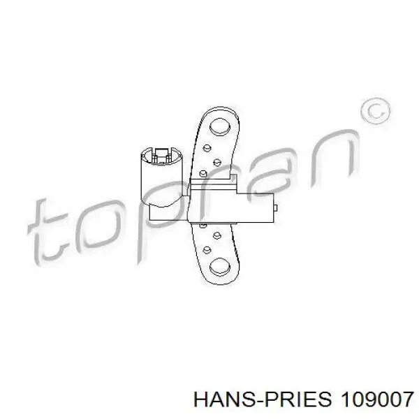 Купить 109007 Hans Pries (Topran) Трубопроводы и шланги системы охлаждения