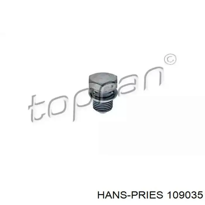 109035 Hans Pries (Topran) tampão de panela de motor