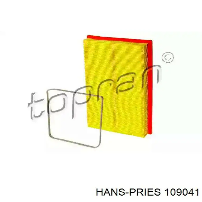 109041 Hans Pries (Topran) воздушный фильтр