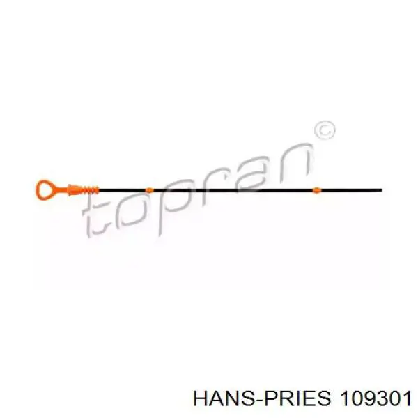 109301 Hans Pries (Topran) щуп (индикатор уровня масла в двигателе)