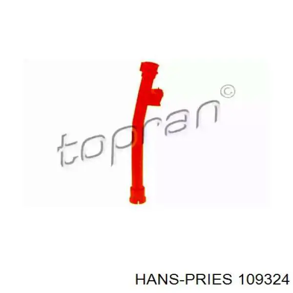 Направляющая щупа-индикатора уровня масла в двигателе Hans Pries (Topran) 109324 цена, от 1.74 USD